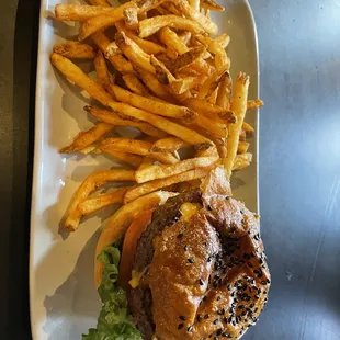 Classic Burger with Fries