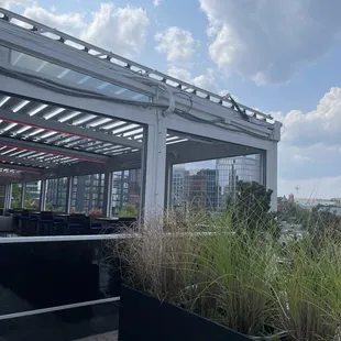 Retractable Roof and Windows and fun lighting.