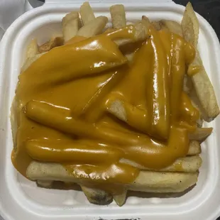 Small cheese fries
