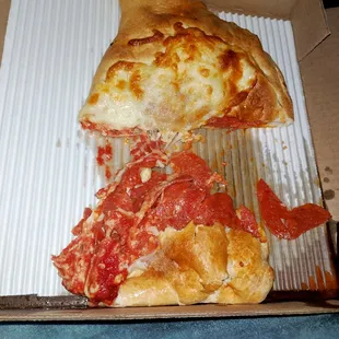 Overbrook Pizza -- stromboli has TONS of meat