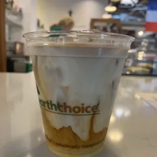 Oat Milk iced latte