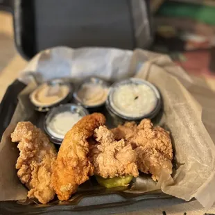 My friends food.