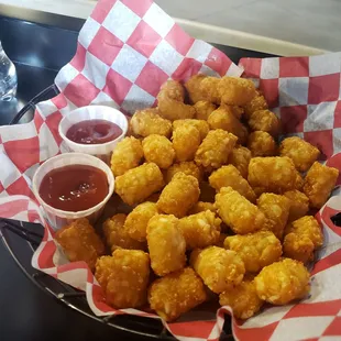 Tater Tots this was yummy! Crispy