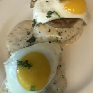 Sausage Biscuits and Gravy Plate