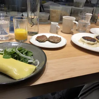 The Perfect Omelette Plate