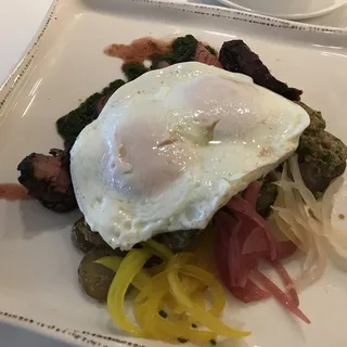 Chicken Fried Steak and Eggs Plate