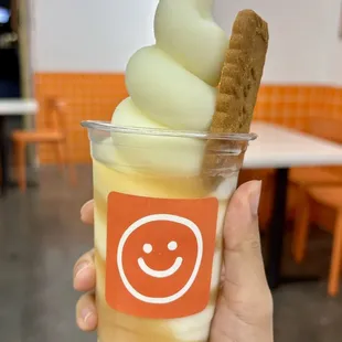 Earl Grey Soft Ice Cream.