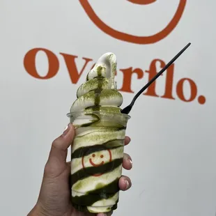 Matcha Soft Serve