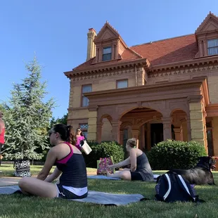 Yoga on the Lawn!