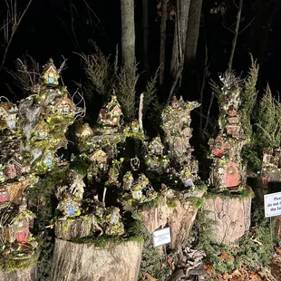 Fairy castles for sale.