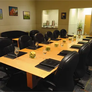Pipes Executive Conference Room - great for meetings and lunches!