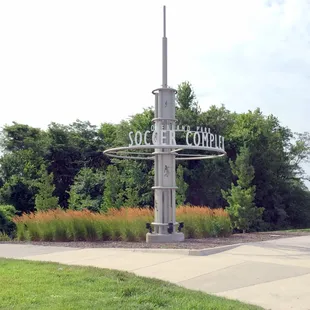 Entrance Sign on 135th St