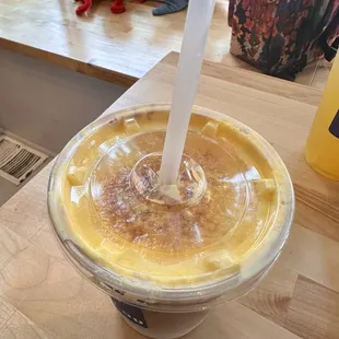 Crème brûlée latte