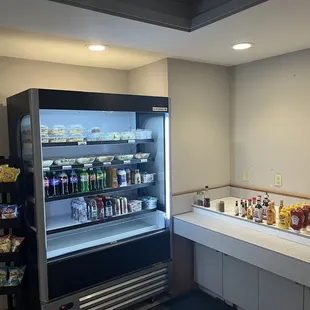 the refrigeration area