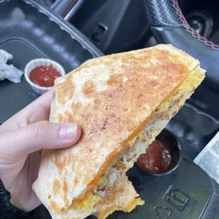 Breakfast special- breakfast Crunchwrap SO good