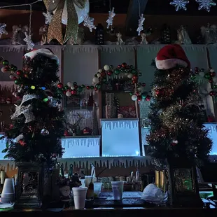 Bar area. So much to look at