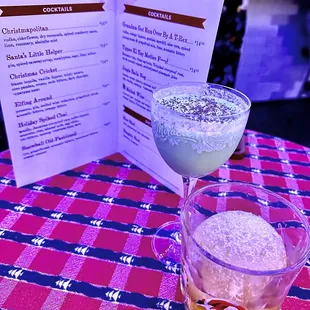 holiday themed cocktails