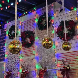 Decked out for the holiday