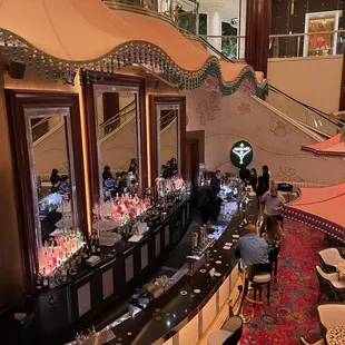 The bar at Parasol Down.