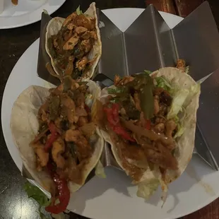 Chicken Taco and Shrimp
