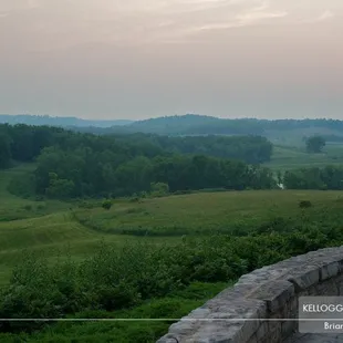 a view of the golf course