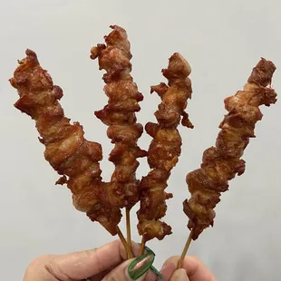 Chicken skewers