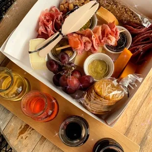 Loved the charcuterie board!