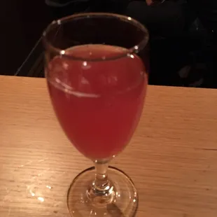 Longblood - scotch/blood orange/bubbles