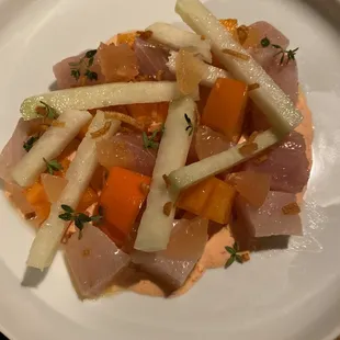 Hamachi Crudo