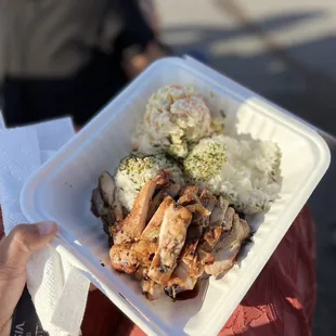 Double meat Chicken Hawaiian Style