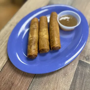 a plate of food on a table