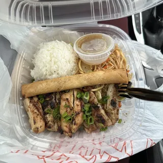 Filipino Mixed Plate Lunch