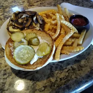 Lunch burger special