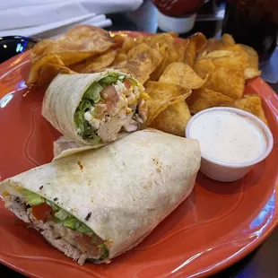 Chicken Ranch Wrap