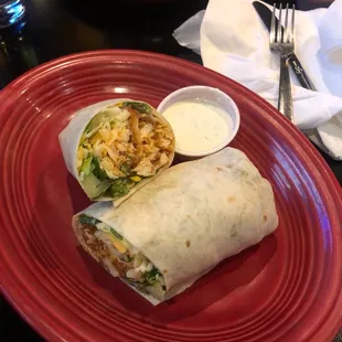 Chicken finger wrap