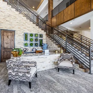 Clubhouse entryway.