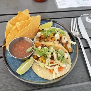 Fish tacos $14