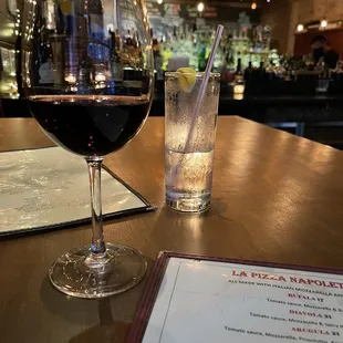 Cabaret $12 a glass. Nice glass!