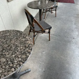 Seating outside if you would like....