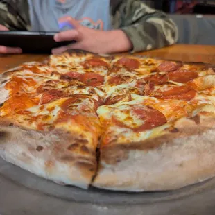 Pepperoni pizza