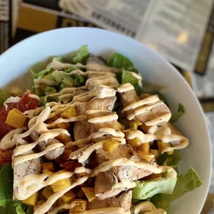 Grilled Chicken Butternut Squash Salad