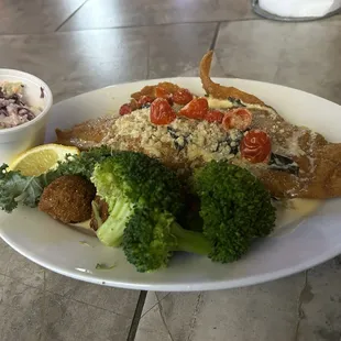 Red drum Fish platter