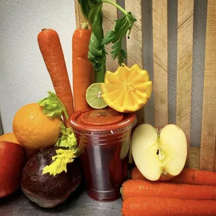 Our Vampire Juice.
Freshly made for our lovely customers