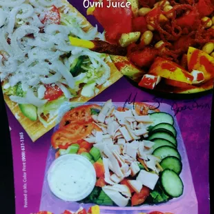 The back of their flyer.