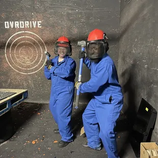 We all about that rage. Stress room