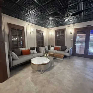 interior, sushi and sashimi