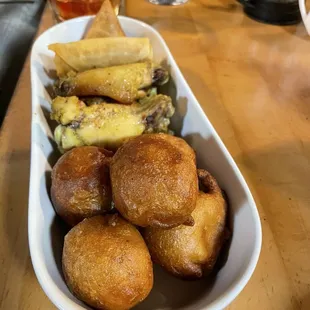 Chop plate - that's chicken wings, not chops.