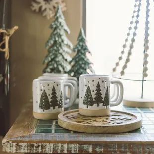 Mugs and stylish items