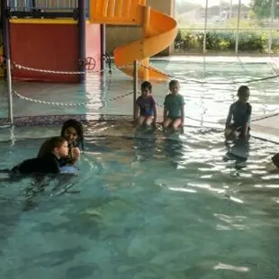 Family friendly pool for open swim, lap swimming, as well as swim lessons!