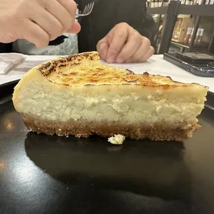 Crème brûlée cheesecake